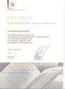 2011, 28. Februar - Prämierung «Kriegszeit» für «Schönste Bücher aus Liechtenstein 2010» 2011, 28. Februar - Prämierung «Kriegszeit» für «Schönste Bücher aus Liechtenstein 2010»